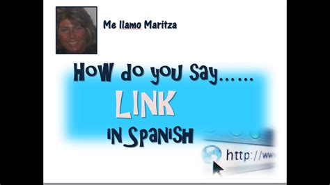 internet link in spanish.